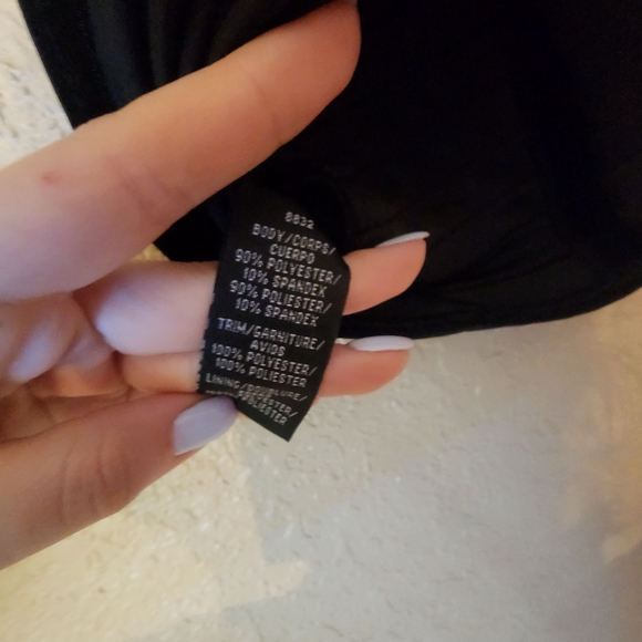 JS Signature Dressy Shirt Black Size 12 - Picture 7 of 9